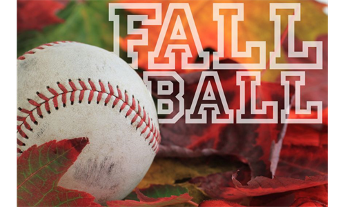 Fall Rec Baseball Registration IS OPEN